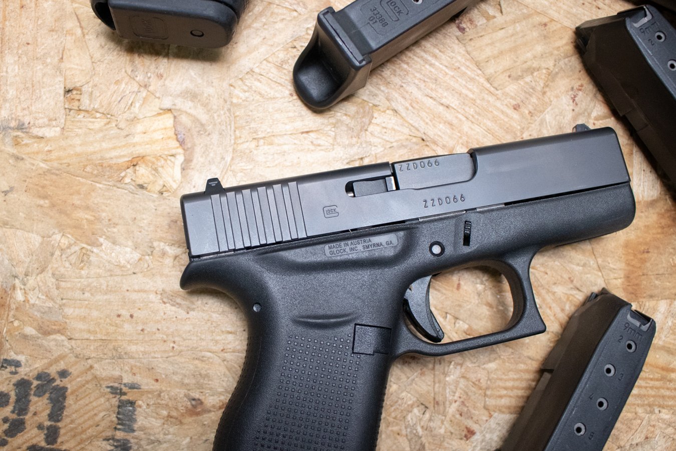 GLOCK G43 9mm Police Trade-In Pistols (Very Good Condition)